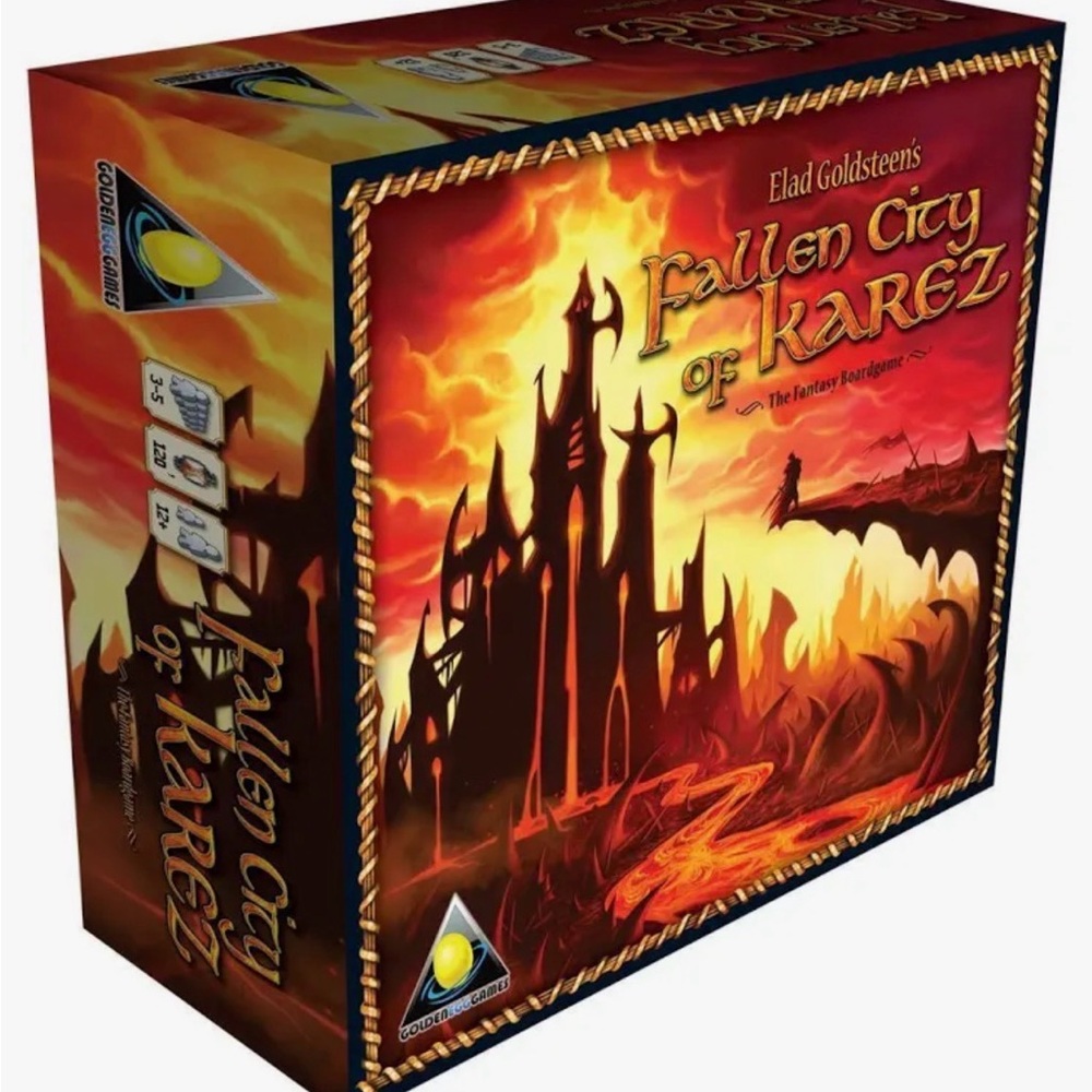 Fallen City of Karez Board Game - Multicolor